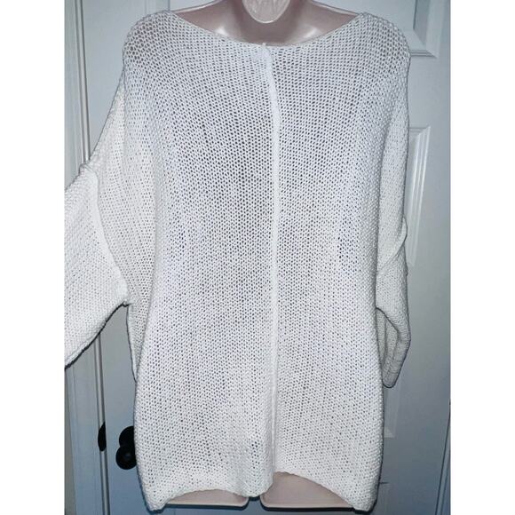Aerie Knit Half-Sleeve Sweater, Size Medium - Picture 5 of 8